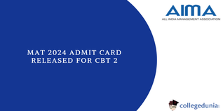 MAT 2024 Admit Card Released for CBT 2: Key Details and Guidelines